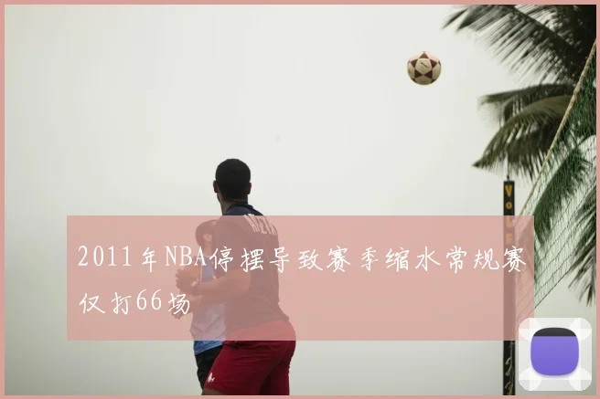 2011年NBA停摆导致赛季缩水常规赛仅打66场